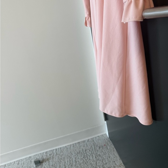 Rinascimento L EUC pink preppy tennis dress with gold buttons - Picture 7 of 15